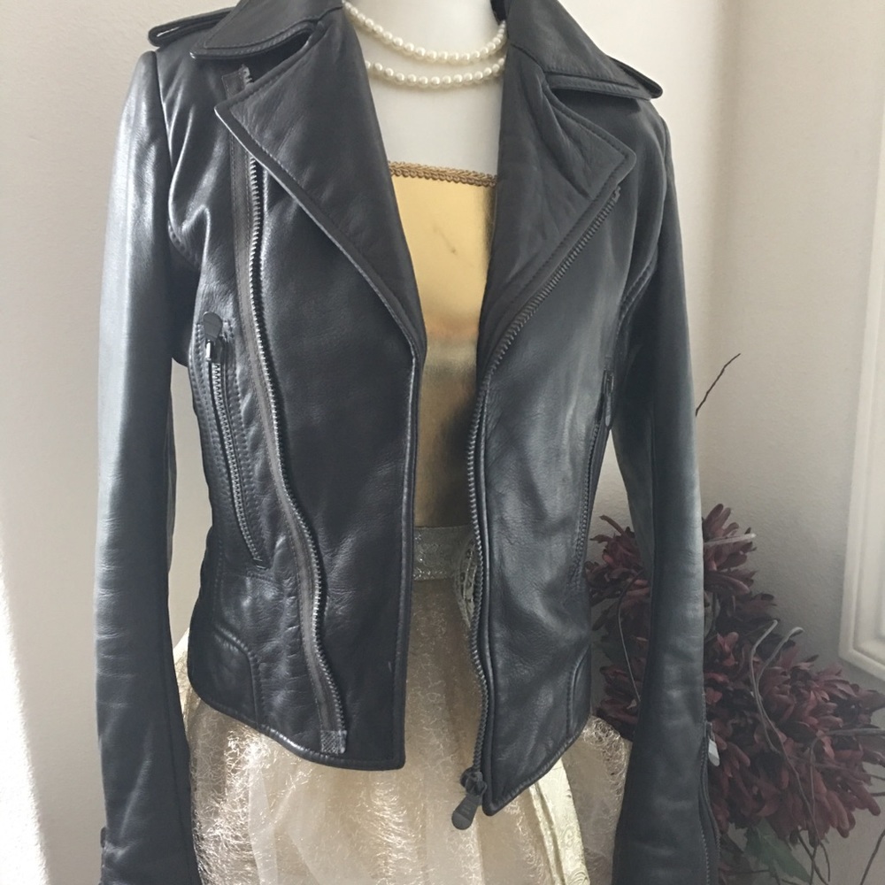 Balenciaga motorcycle jacket - size 40